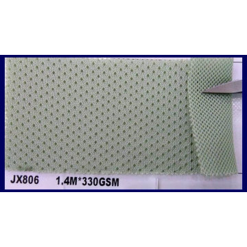 Microfiber 100% Polyester Sandwich Stretch Air Mesh Jacquard Fabric